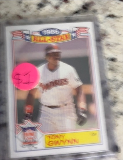 1987 Topps #6 Tony Gwynn Glossy All-Stars — front