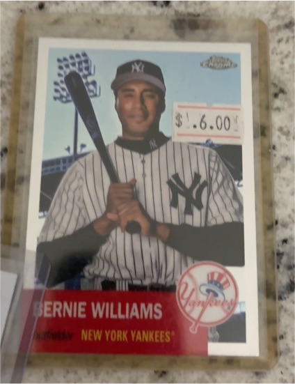 2022 Topps Chrome Platinum Anniversary #336 Bernie Williams — front
