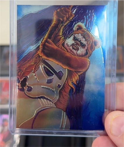 1996 Topps Star Wars Finest #17 Wicket W. Warrick — front