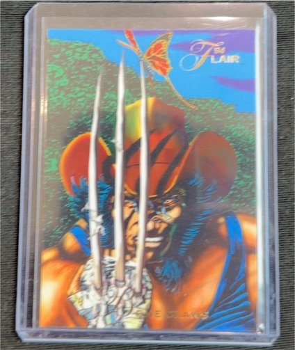 1994 Flair Marvel Annual #119 Bone Claws Wolverine — front