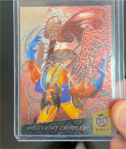 1994 Fleer Ultra X-Men #4 Wolverine Crippled! Fatal Attractions — front