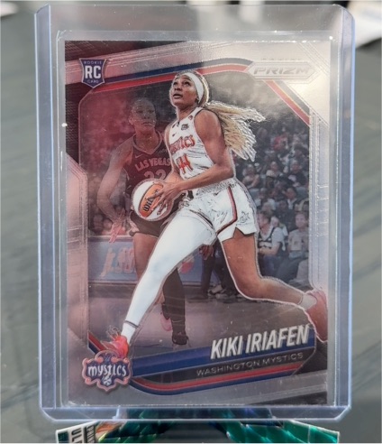 2025 Panini Prizm WNBA #72 Kiki Iriafen — front