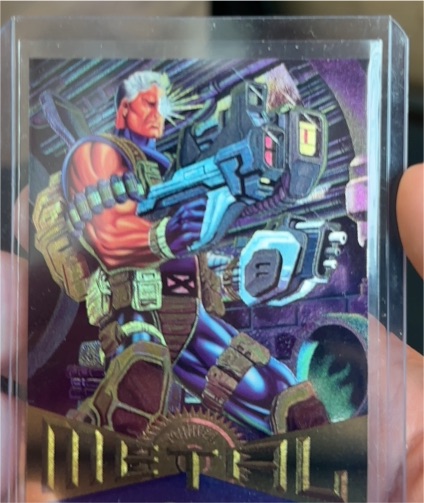 1995 Fleer Marvel Metal #88 Cable — front