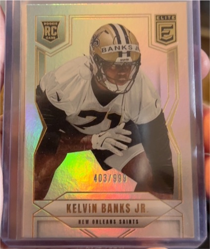 2025 Panini Donruss Elite #138 Kelvin Banks Jr. — front