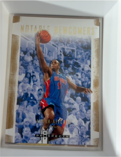 2007-08 Fleer Hot Prospects Notable Newcomers #NN-12 Arron Afflalo — front