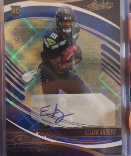 2025 Panini Absolute #123 Elijah Arroyo — front