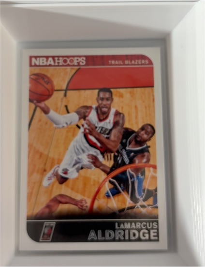 2014-15 Panini NBA Hoops #46 LaMarcus Aldridge — front