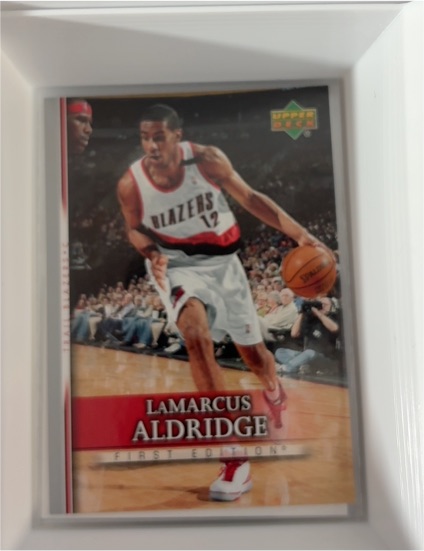 2007-08 Upper Deck First Edition #68 LaMarcus Aldridge — front