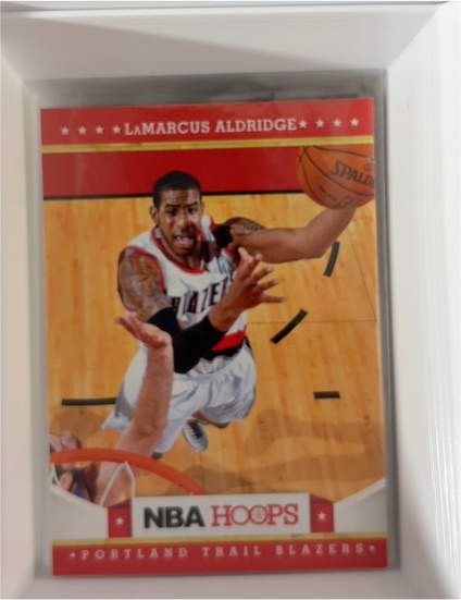 2012-13 Panini NBA Hoops #124 LaMarcus Aldridge — front