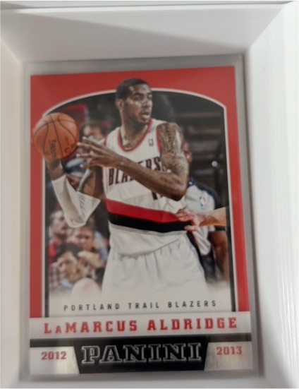 2012-13 Panini #102 LaMarcus Aldridge — front