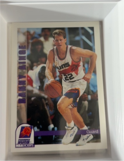 1992-93 NBA Hoops #450 Danny Ainge — front