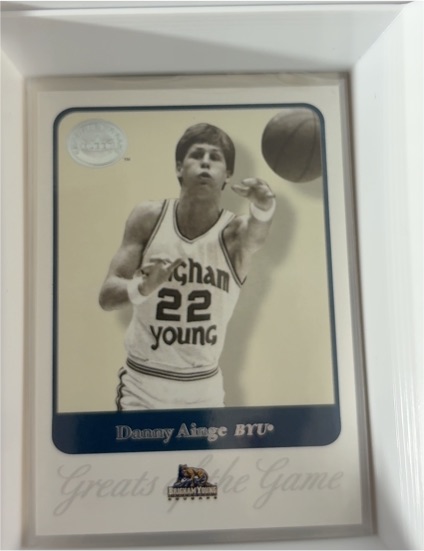 2001 Fleer Greats of the Game #15 Danny Ainge — front