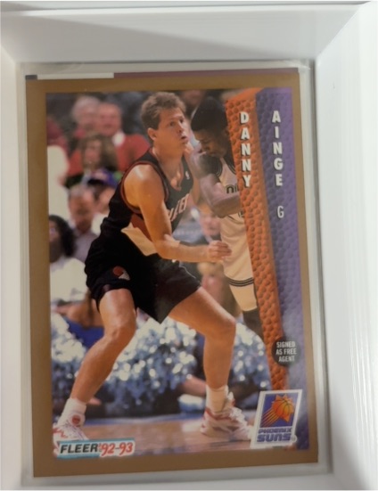 1992-93 Fleer #410 Danny Ainge — front