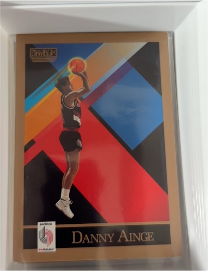 1990-91 SkyBox #407 Danny Ainge — front