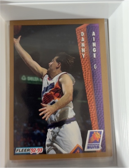 1992-93 Fleer #410 Danny Ainge — front