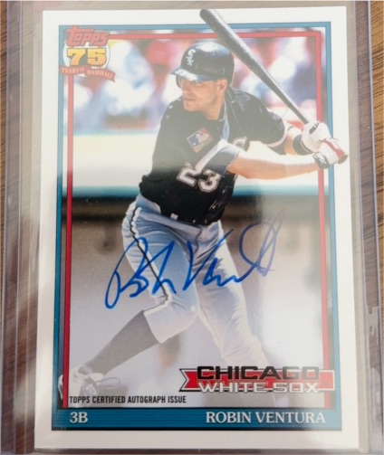 2026 Topps Series 1 #91A-RV Robin Ventura — front
