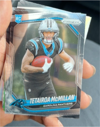 2025 Panini Prizm #311 Tetairoa McMillan — front