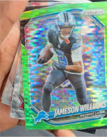 2023 Panini Prizm #99 Jameson Williams — front