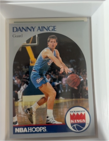 1990-91 NBA Hoops #253 Danny Ainge — front