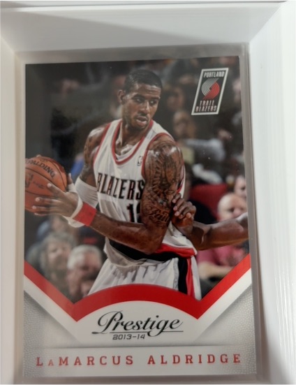 2013-14 Panini Prestige #143 LaMarcus Aldridge — front