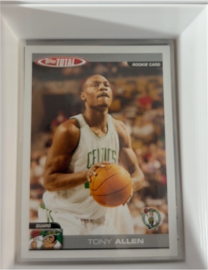 2004-05 Topps Total #317 Tony Allen — front