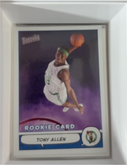 2004-05 Topps Bazooka #215 Tony Allen Rookie Card — front