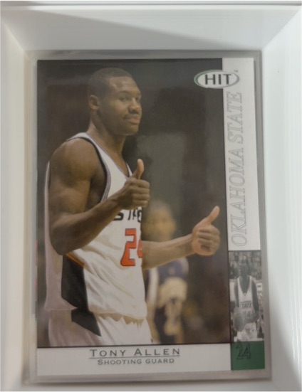 2004 Sage HIT #24 Tony Allen — front