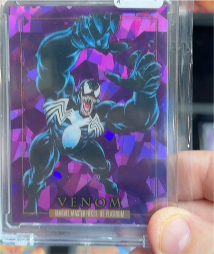2024 Marvel Masterpieces '92 Platinum #97 Venom — front