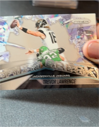 2025 Panini Prizm #1 Trevor Lawrence — front