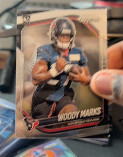 2025 Panini Prizm #395 Woody Marks — front