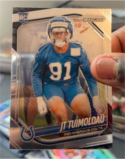 2025 Panini Prizm #324 JT Tuimoloau — front