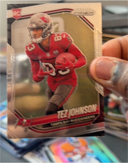 2025 Panini Prizm #381 Tez Johnson — front