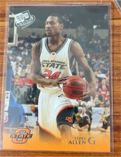 2004 Press Pass Gold #G1 Tony Allen — front