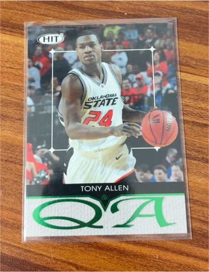 2004 Sage HIT #QA Tony Allen — front