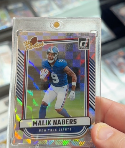 2024 Panini Donruss The Rookies #TR-34 Malik Nabers — front