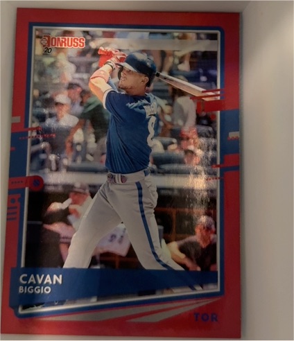 2020 Donruss #122 Cavan Biggio — front