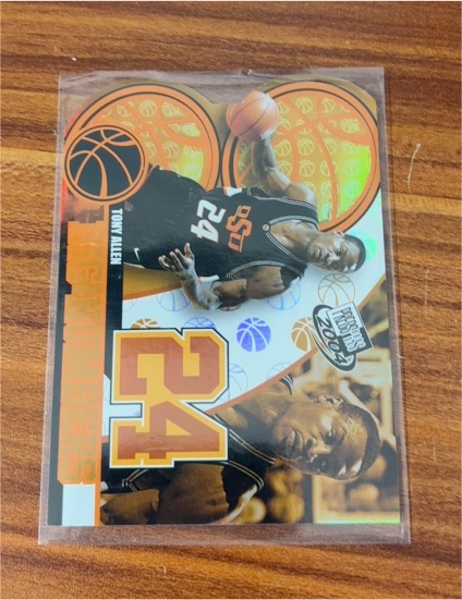 2004 Press Pass Big Numbers #BN5 Tony Allen — front