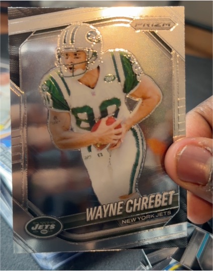 2025 Panini Prizm #295 Wayne Chrebet — front