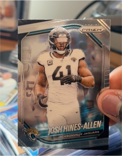 2025 Panini Prizm #43 Josh Hines-Allen — front