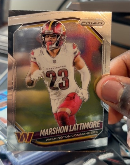 2025 Panini Prizm #184 Marshon Lattimore — front