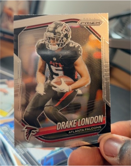 2024 Panini Prizm #12 Drake London — front