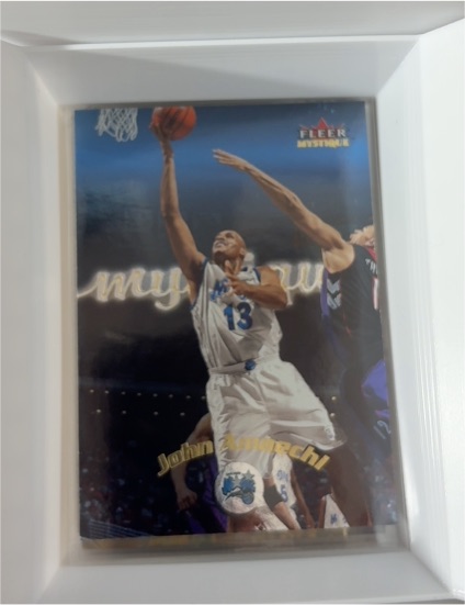 2000-01 Fleer Mystique Gold #57 John Amaechi — front