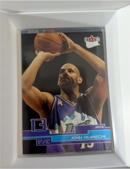 2000 Fleer #13 John Amaechi — front