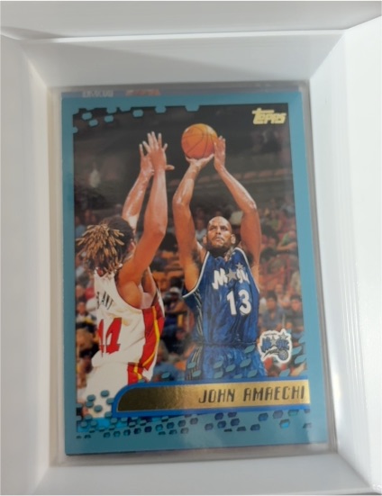 2001-02 Topps #166 John Amaechi — front