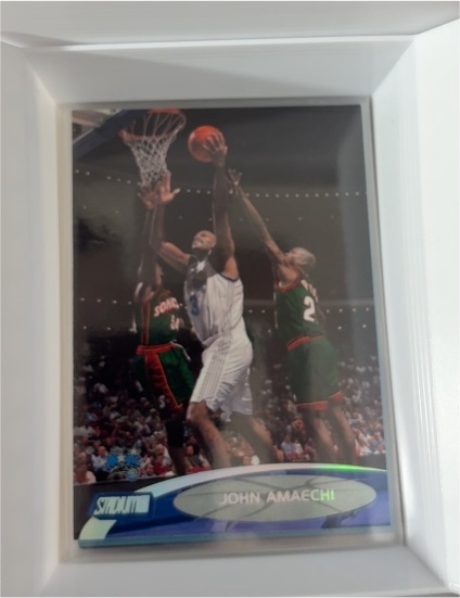 2000-01 Topps Stadium Club #57 John Amaechi — front