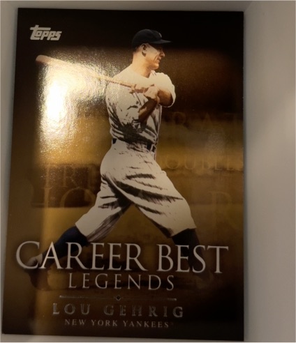 2009 Topps Legends of the Game Career Best #LGCB-LG Lou Gehrig — front
