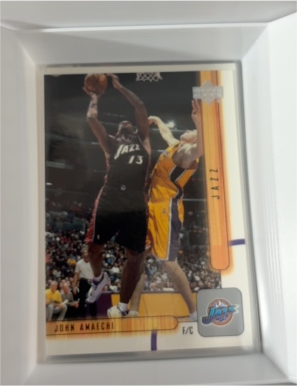 2001-02 Upper Deck #392 John Amaechi — front