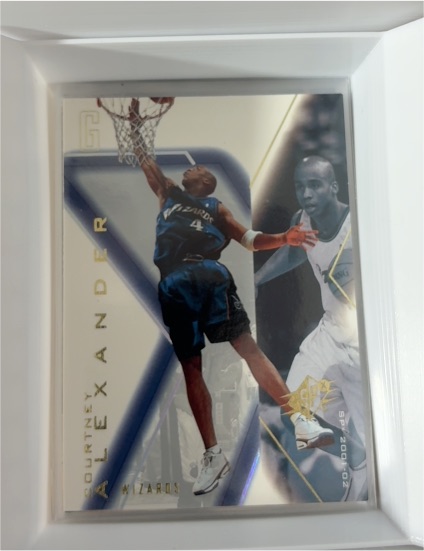 2001-02 Upper Deck SPx #89 Courtney Alexander — front
