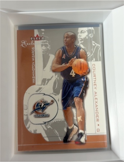 2001-02 Fleer Exclusive #37 Courtney Alexander — front