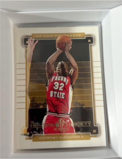 2000 SP Top Prospects Honors Society #H3 Courtney Alexander — front